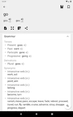 Dictionary android App screenshot 11