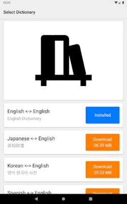 Dictionary android App screenshot 14