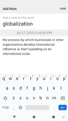 Dictionary android App screenshot 16