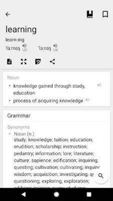 Dictionary android App screenshot 20