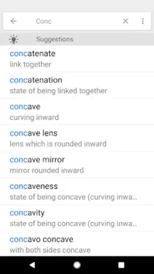 Dictionary android App screenshot 23